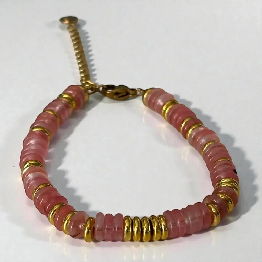 Precious Stone Beaded Bracelet